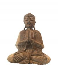 Fiatal Buddha szobor natúr (30 cm) (1)