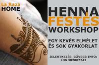 Hennafestő workshop 4 órás